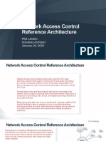 Network Access Control Reference Architecture: Rick Leclerc Solutions Architect January 29, 2020