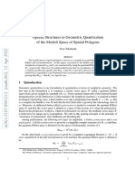 Operad Structures in Geometric Quantization