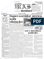 Super-Corridor Strewn With Obstacles: Madras