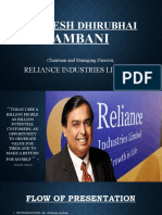 Mukesh Dhirubhai Ambani