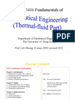 MECH 3416 Fundamentals of