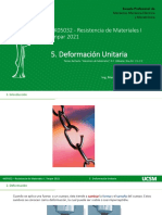 Deformación Unitaria