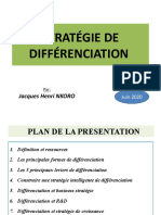 Presentation Strategie de Differenciation