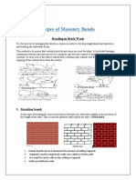 Brick Bonding Assignment