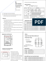 Cautoni Swastik: SCR Power Regulator Operation Manual