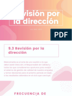 Revisión Por La Dirección 2022