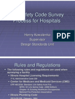 Life Safety Code Survey Process (For Hospitals) Design Standards Unit Rules and Regulations