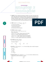 Equações e Inequações