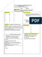 Technical-Vocational-Livelihood (Ict) : Answer Sheet#1 (Inquiries, Investigation and Immersion)