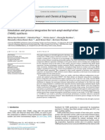 Simulation and Process Integration For Tert-Amyl-Methyl Ether