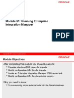 Module 51: Running Enterprise Integration Manager: Siebel 8.0 Essentials