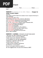 Test Passé Composé