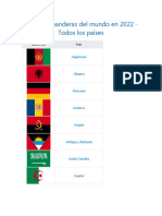 Todas Las Banderas Del Mundo en 2022