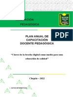 Plan Anual Capacitación TIC - IE.N° 19 - OK