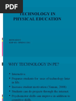 Technology in Physical Education