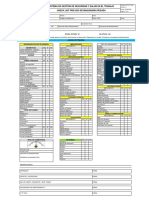 FOR-SST-042 Check List Pre Uso Maquinaria Pesada 