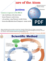 1 - Structure of The Atom - Thomson Model