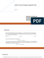 Numerical On Centrifugal Compressor