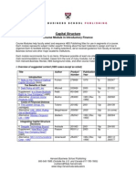 Capital Structure