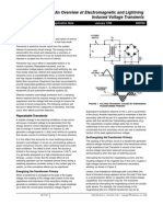 An Overview of Electromagnetic and Lightning Induced Voltage Transients