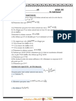 Série D'exercices - Math SUJET DE REVISION - Bac Math (2011-2012) MR YOUSSEF BOULILA