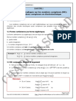 Chap1-Elt1-Nombres Complexes 2020 01