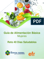 Guía de Alimentación Básica - MUJERES