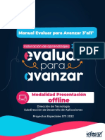 Manual Evaluar para Avanzar