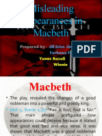 Misleading Appearances in Macbeth