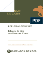 Informe de Zara