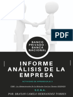 ACTIVIDAD 3 Informe Análisis de La Empresa