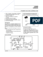 Datasheet Power Factor Corrector