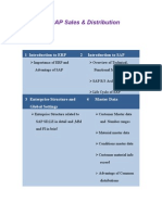 SAP SD Topics