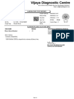 Laboratory Test Report: Mrs. J Soujanya