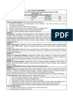 6th Sem 18CV Syllabus