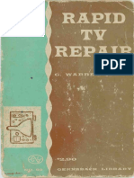 Gernsback's Educational Library 60 Rapid TV Repair