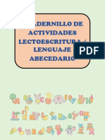 Cuadernillo de Lectoescritura-Abecedario - Pspmaterial