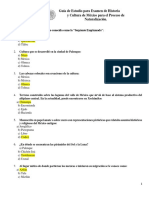 Guía de Estudios Naturalización Mexicana 2022