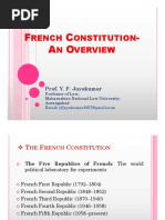 French Constitution-An Overview