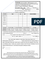 Tngda Mediclaim Application 2021-22