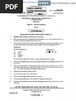 Physics June 2001 p1