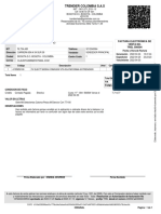 Trendier Colombia S.A.S: Factura Electrónica de Venta No. TREL 500504