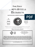 Dark-Heresy - Corpus - Auxilla - Mechanicus - VF