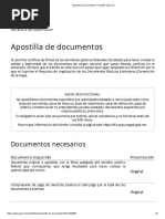 Apostilla de Documentos