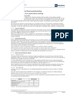 4 Inspection and Final Manufacturing: 4.1 Welding NDT (Non-Destructive Testing)