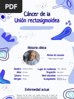 Cáncer de La Unión Rectosigmoidea