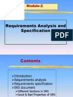 Requirements Analysis and Specification: Module-2