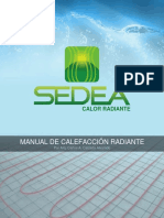 Sedea Manual Calefaccion Radiante