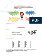 Categorias Gramaticales Invariables