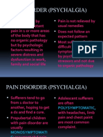 Pain Disorder